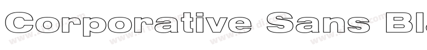 Corporative Sans Bla字体转换